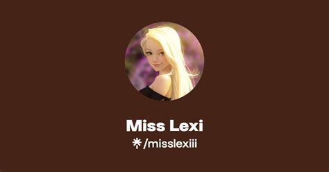 misslexiii xxx|OnlyFans